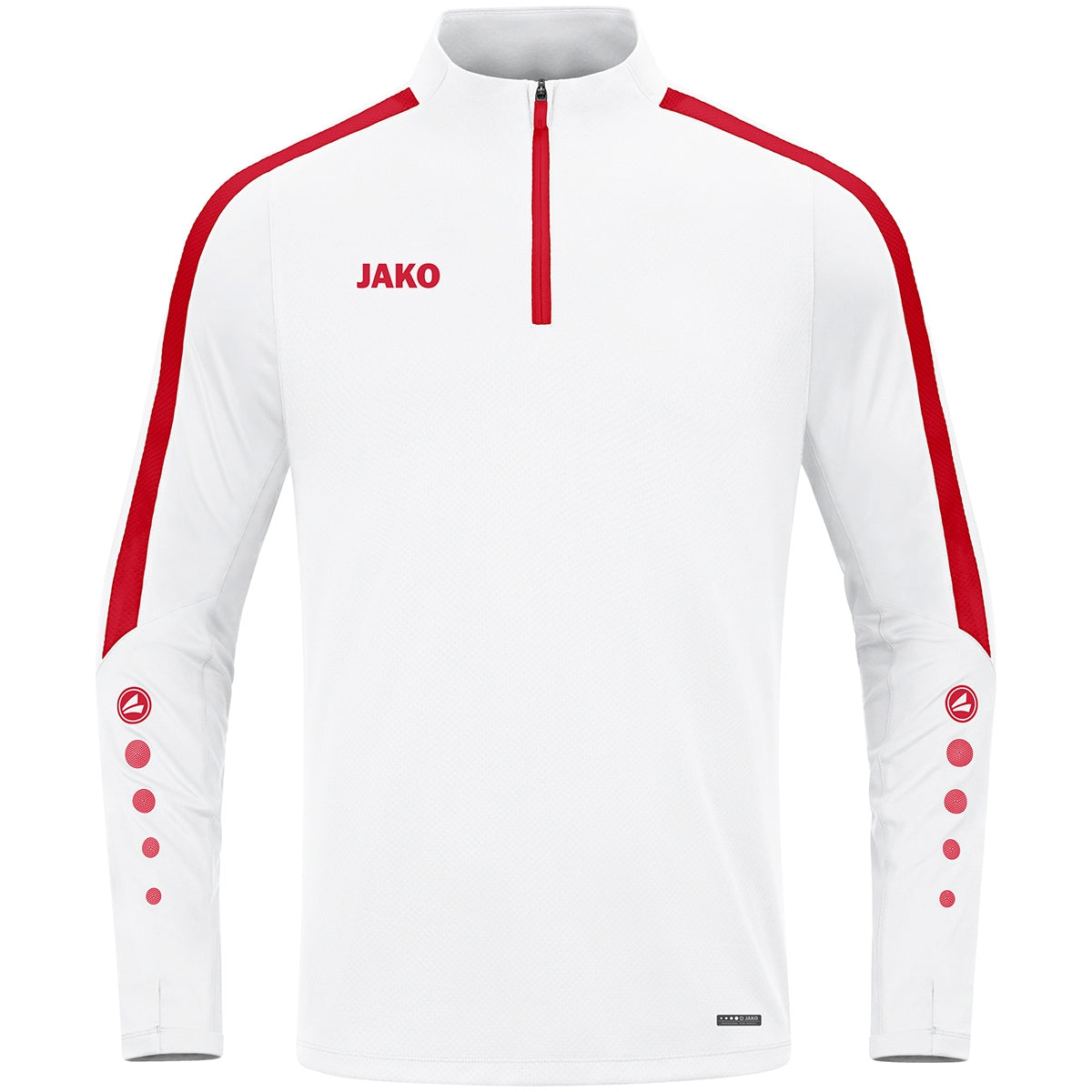 JAKO Ziptop Power - weiß/rot (004)