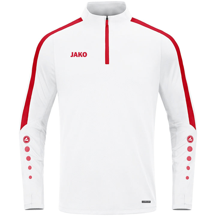 JAKO Ziptop Power - weiß/rot (004)