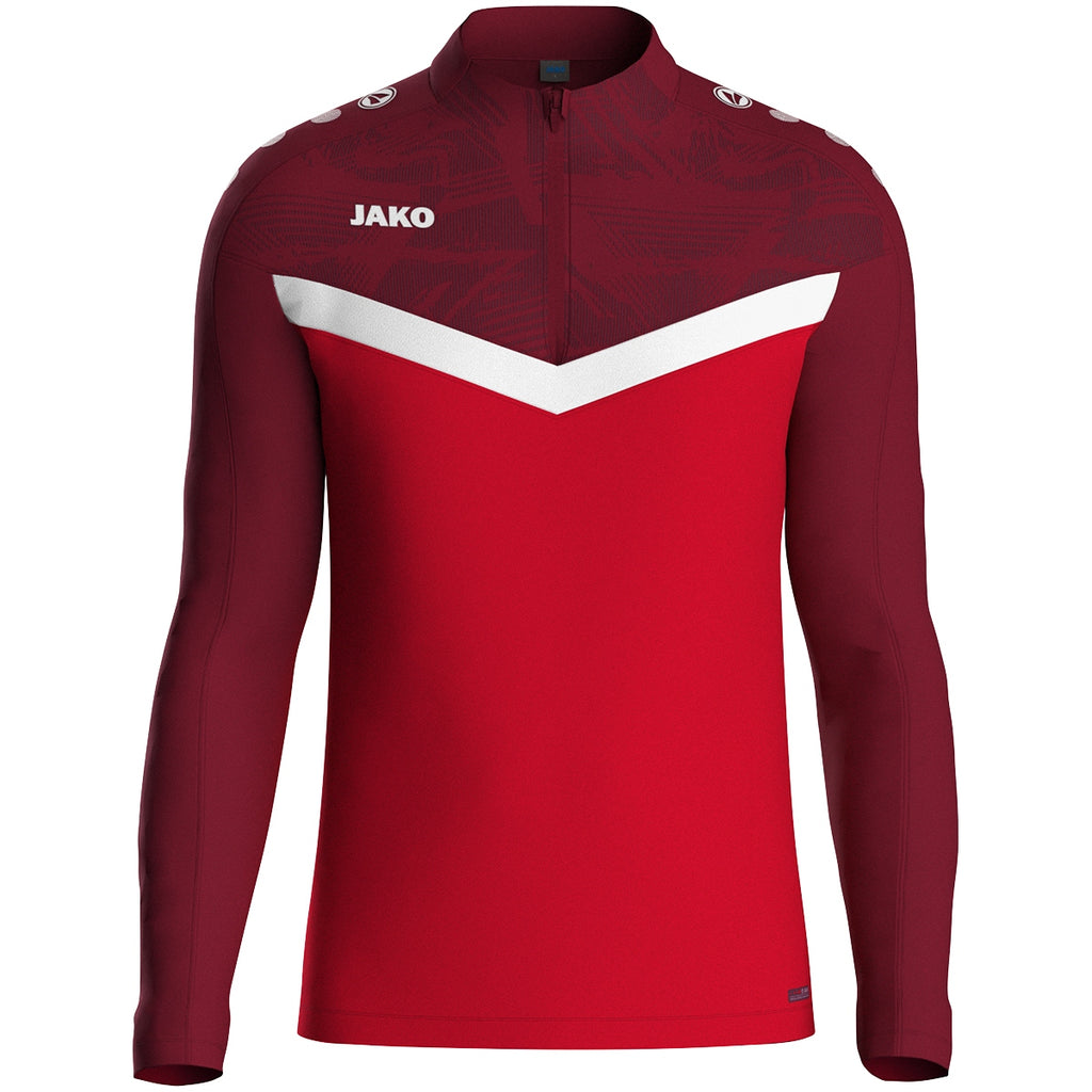 JAKO Ziptop Iconic - rot/weinrot (103)