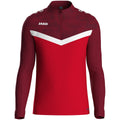 JAKO Ziptop Iconic - rot/weinrot (103)