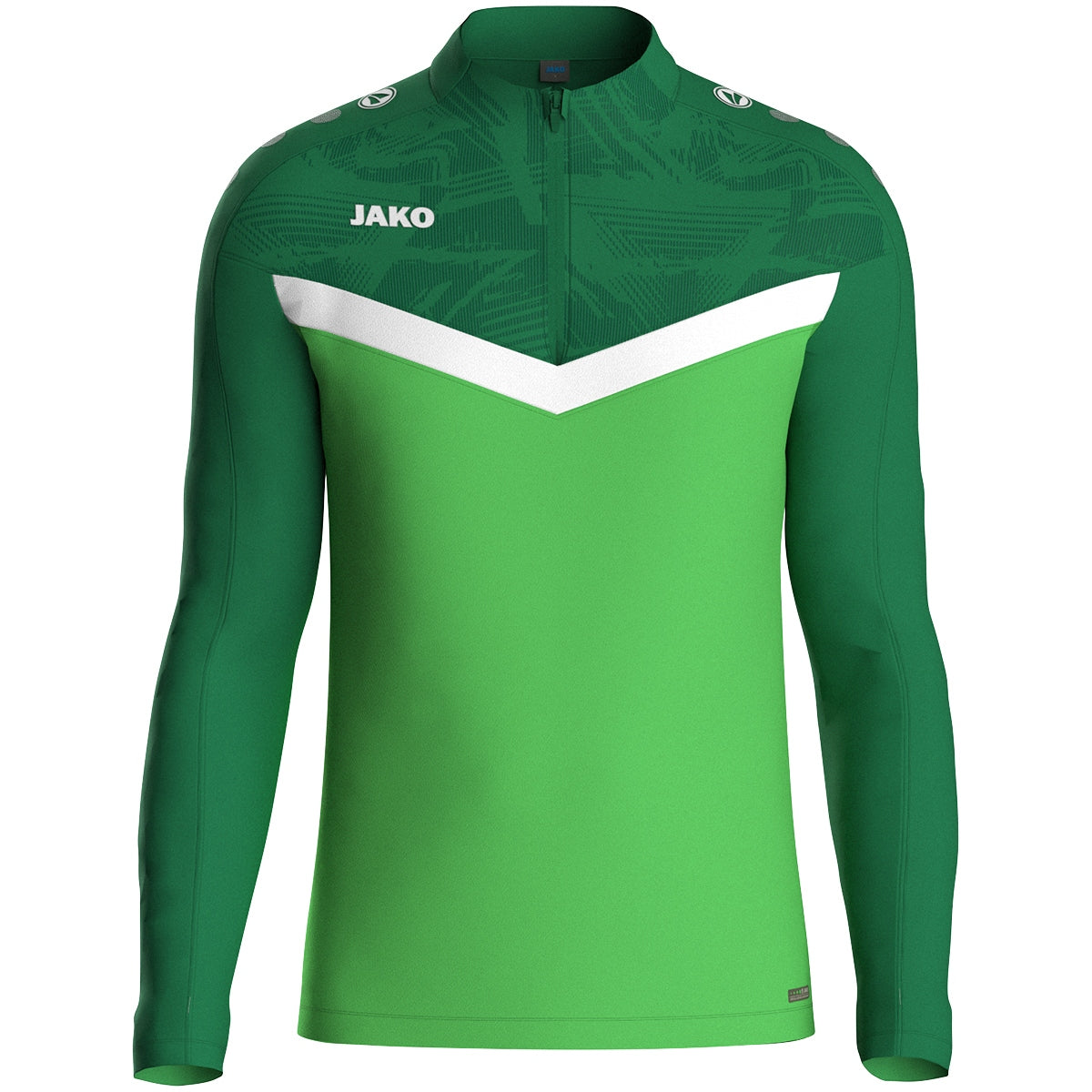JAKO Ziptop Iconic - soft green/sportgrün (222)