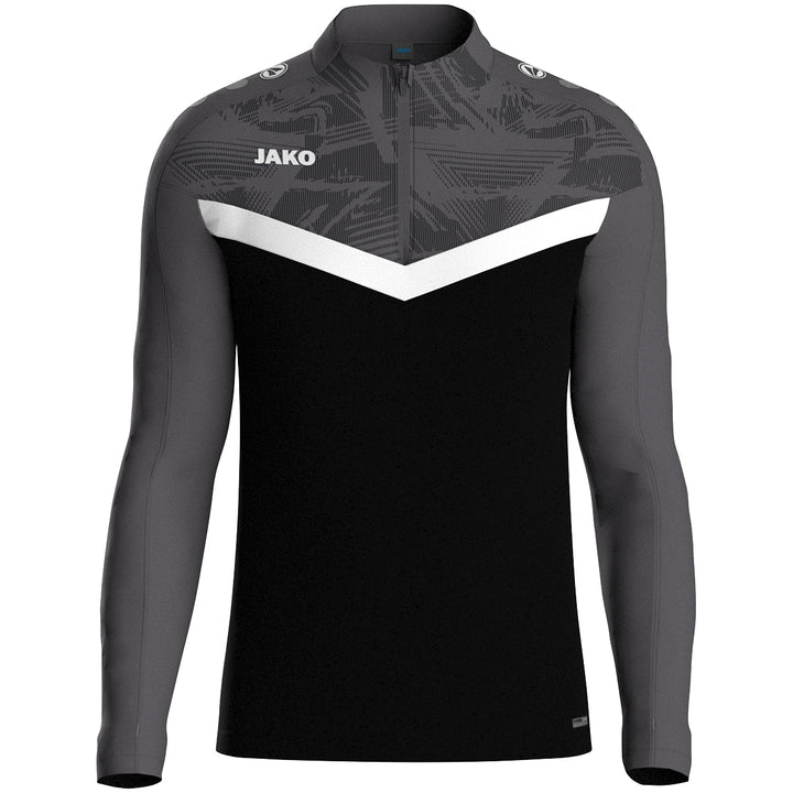 JAKO Ziptop Iconic - schwarz/anthrazit (801)