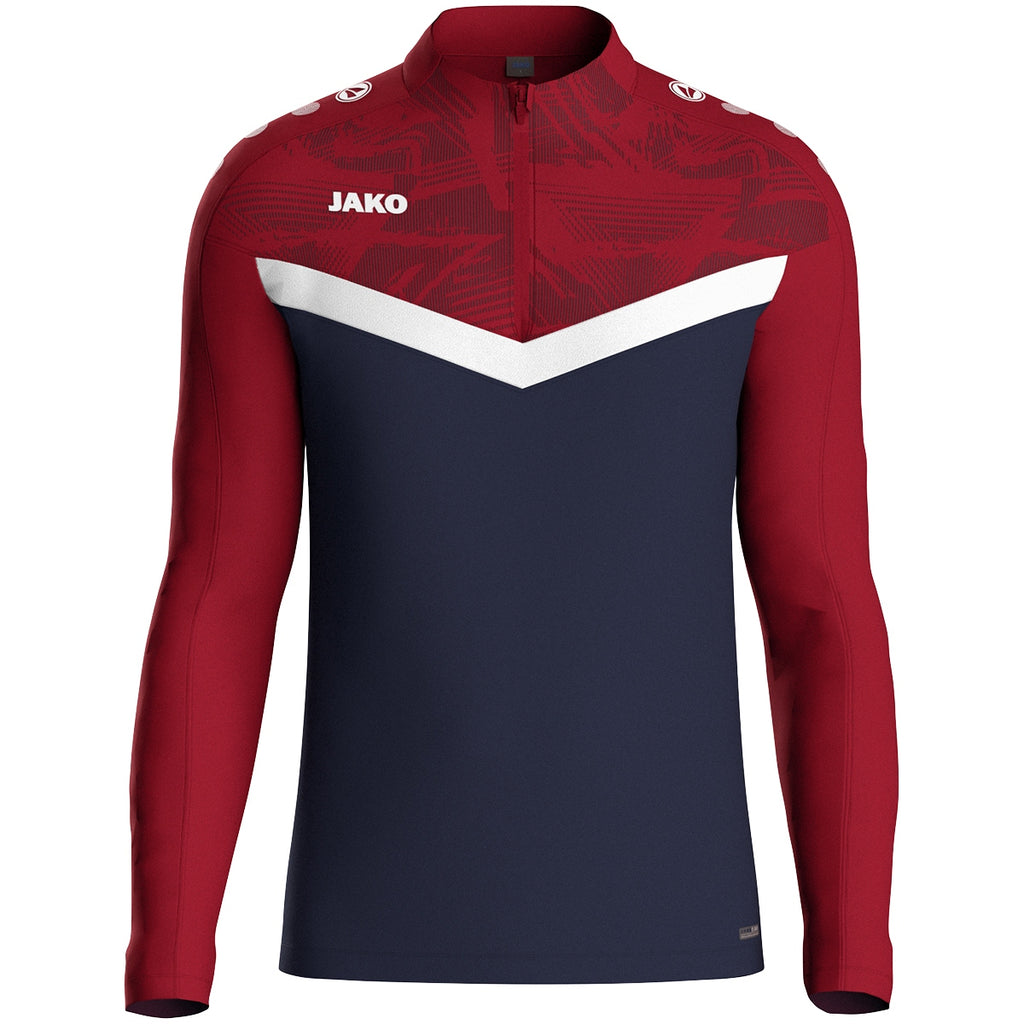 JAKO Ziptop Iconic - marine/chili rot (901)