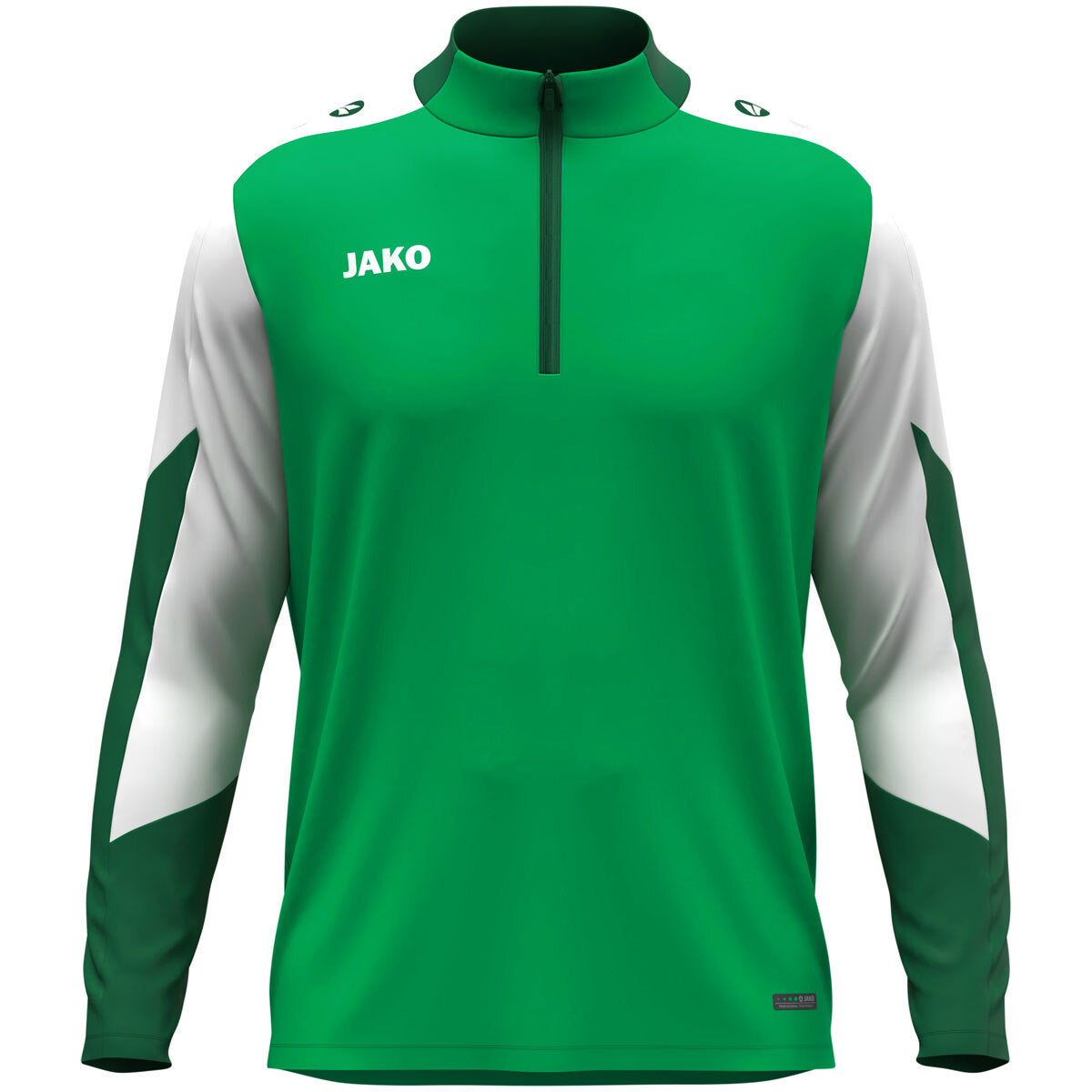 JAKO Ziptop Dynamic - grün/weiß/dunkelgrün (204)