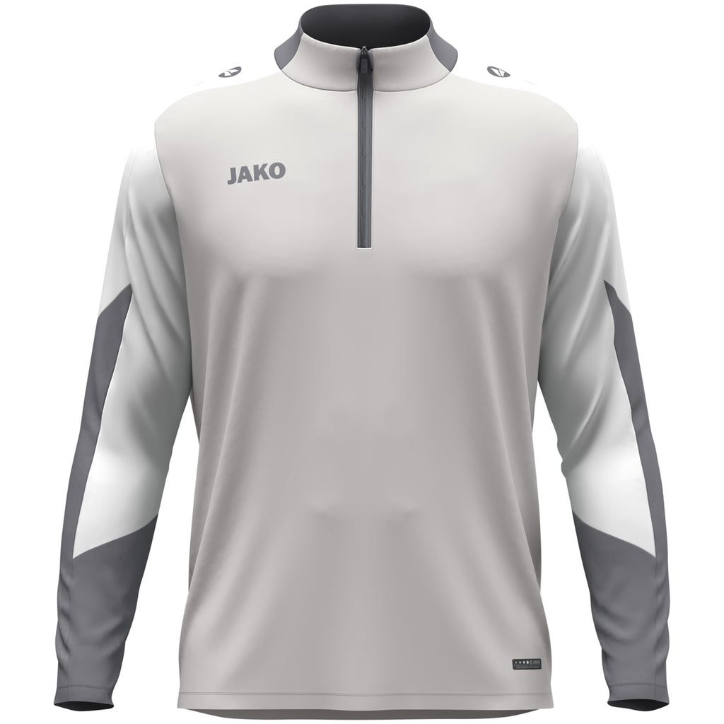 JAKO Ziptop Dynamic - hellgrau/weiß/grau (837)