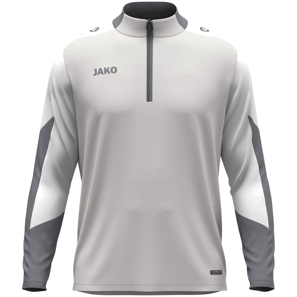 JAKO Ziptop Dynamic - hellgrau/weiß/grau (837)