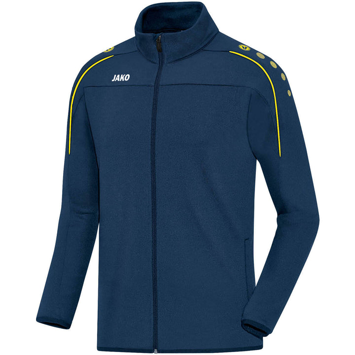 JAKO Trainingsjacke Classico - nightblue/citro (42)