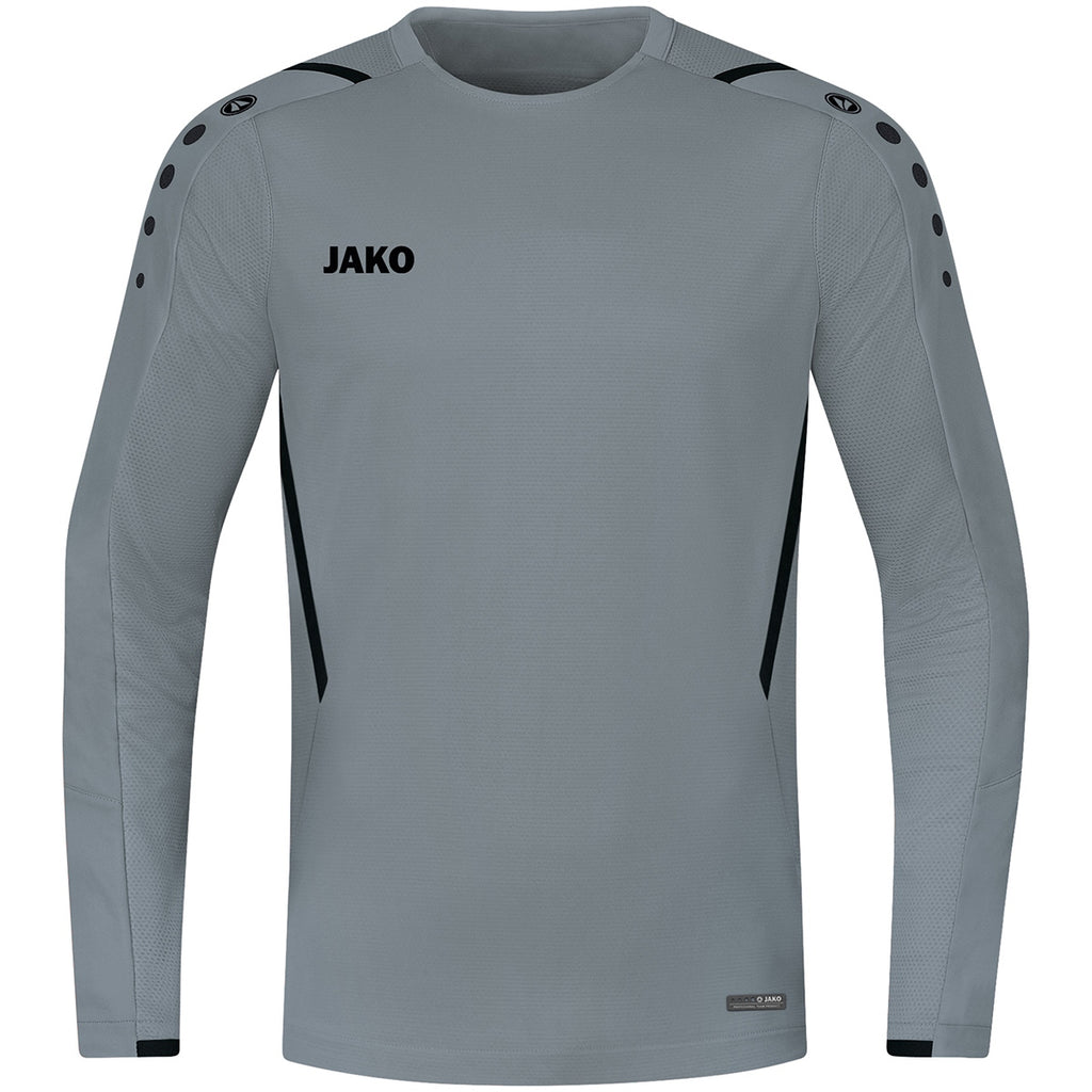 JAKO Sweat Challenge - steingrau/schwarz (841)