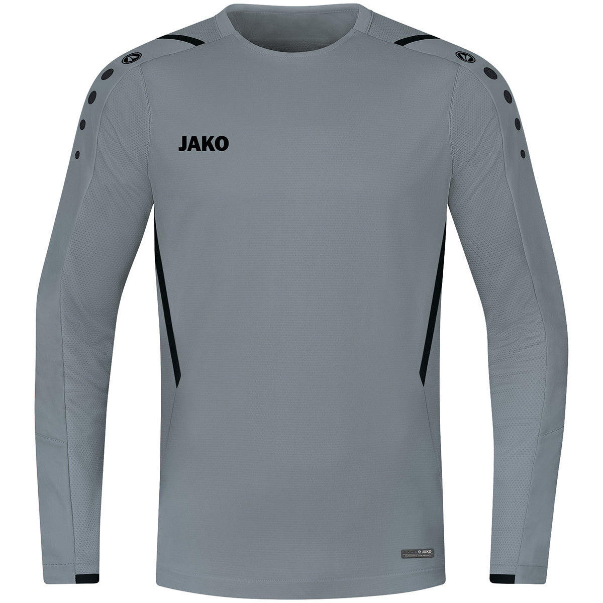 JAKO Sweat Challenge - steingrau/schwarz (841)