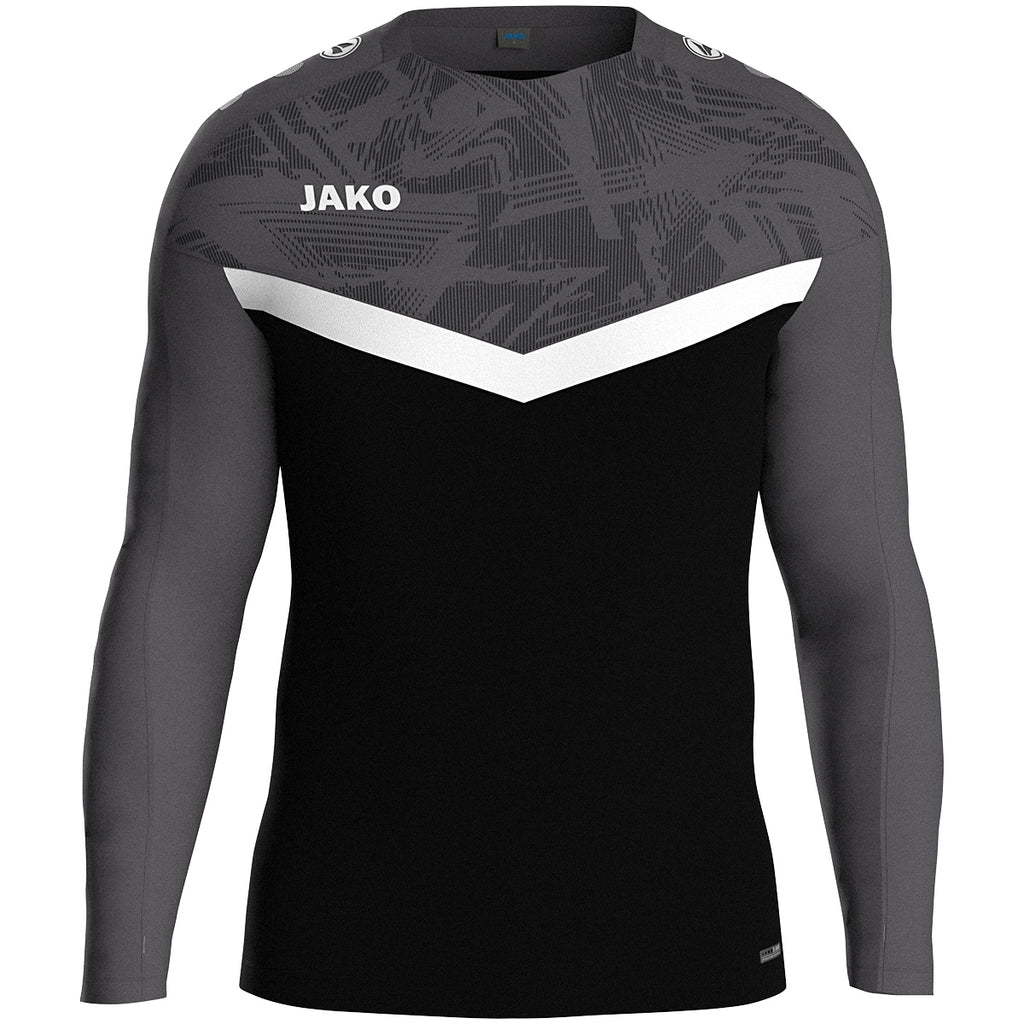 JAKO Sweat Iconic - schwarz/anthrazit (801)