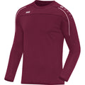 JAKO Sweat Classico - maroon (14)