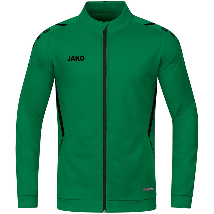JAKO Polyesterjacke Challenge - sportgrün/schwarz (201)