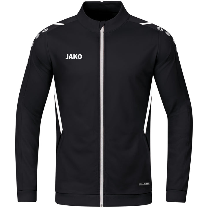 JAKO Polyesterjacke Challenge - schwarz/weiß (802)