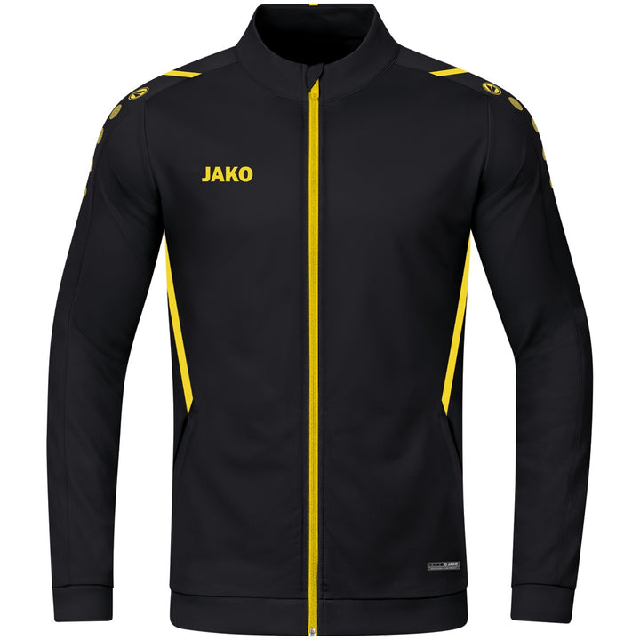 JAKO Polyesterjacke Challenge - schwarz/citro (803)