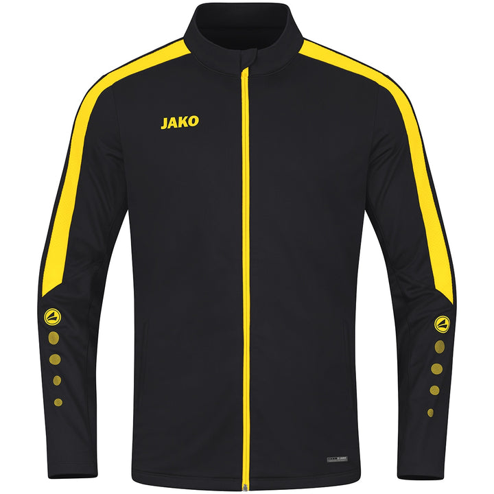 JAKO Polyesterjacke Power - schwarz/citro (803)