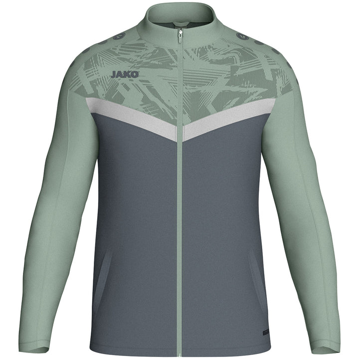 JAKO Polyesterjacke Iconic - anthra light/mintgrün/soft gre (852)