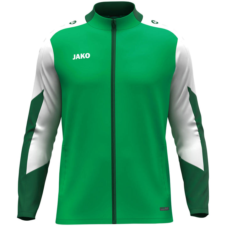 JAKO Polyesterjacke Dynamic - grün/weiß/dunkelgrün (204)