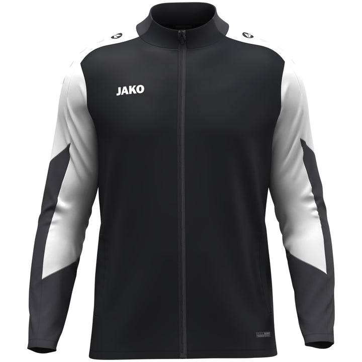 JAKO Polyesterjacke Dynamic - schwarz/weiß/anthrazit (826)
