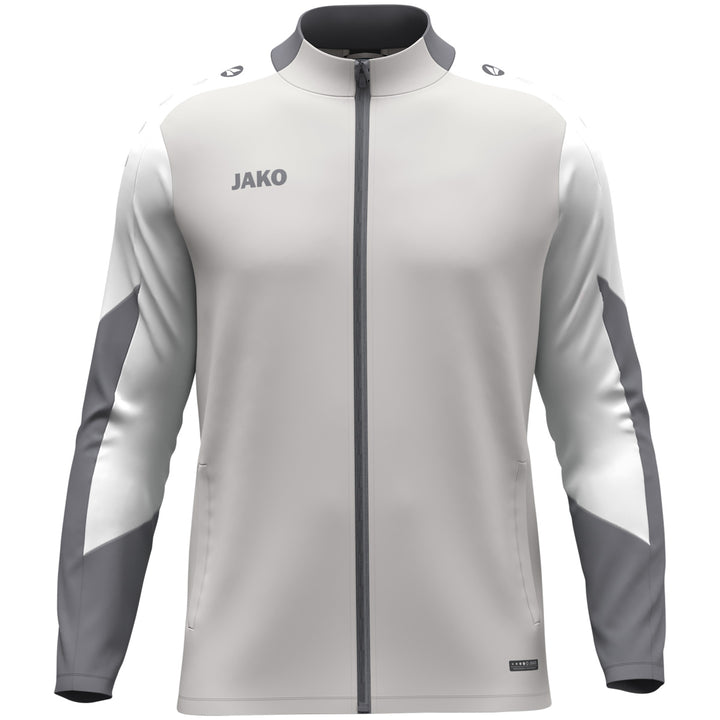 JAKO Polyesterjacke Dynamic - hellgrau/weiß/grau (837)