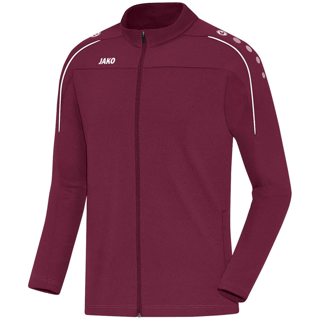 JAKO Freizeitjacke Classico - maroon (14)