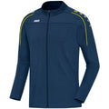 JAKO Freizeitjacke Classico - nightblue/citro (42)