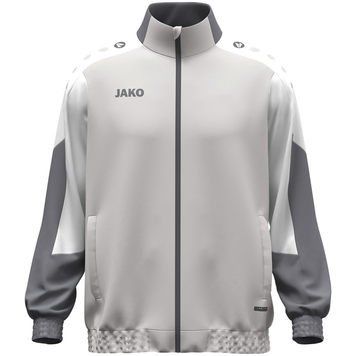 JAKO Webjacke Dynamic - hellgrau/weiß/grau (837)