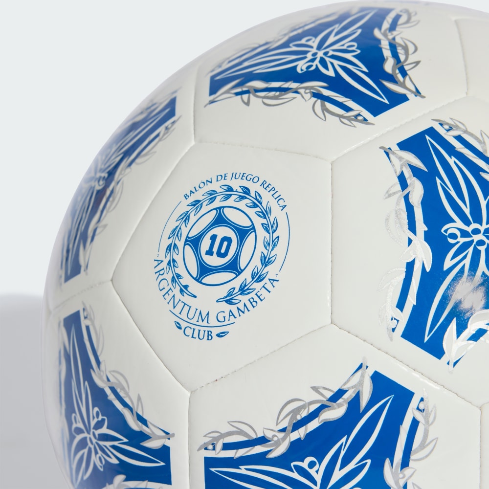 adidas Argentinien AFA Argentum Gambeta Club Ball - Blau - Silber