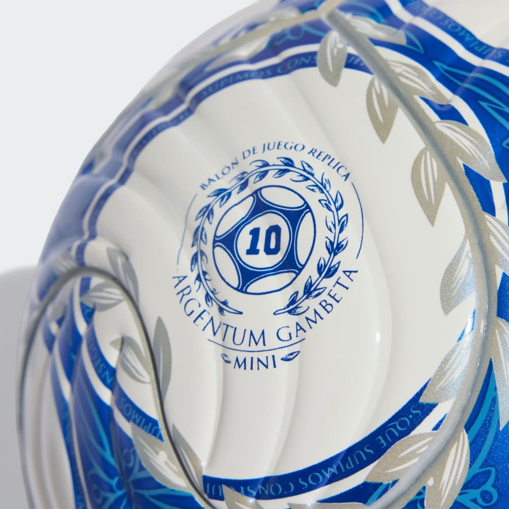 adidas Argentinien AFA Argentum Gambeta Miniball - Weiß - Blau
