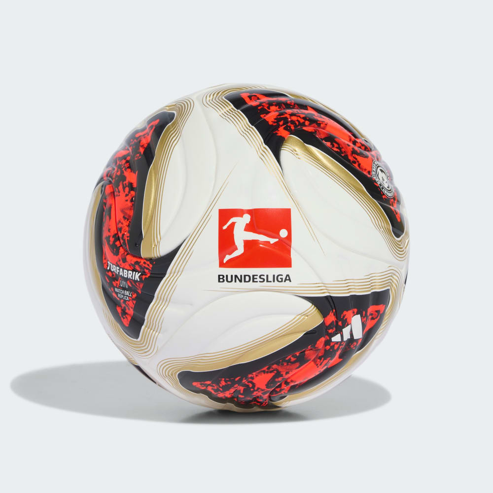 adidas Bundesliga 26/27 Torfabrik Miniball - Weiß - Schwarz