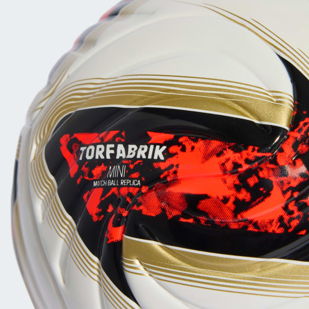 adidas Bundesliga 26/27 Torfabrik Miniball - Weiß - Schwarz