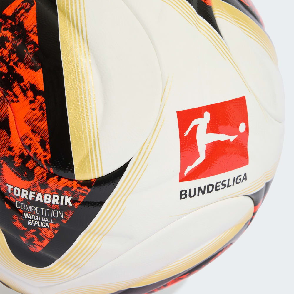 adidas Bundesliga 26/27 Torfabrik Turnierball - Weiß - Schwarz