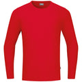 JAKO Longsleeve Organic - rot (100)