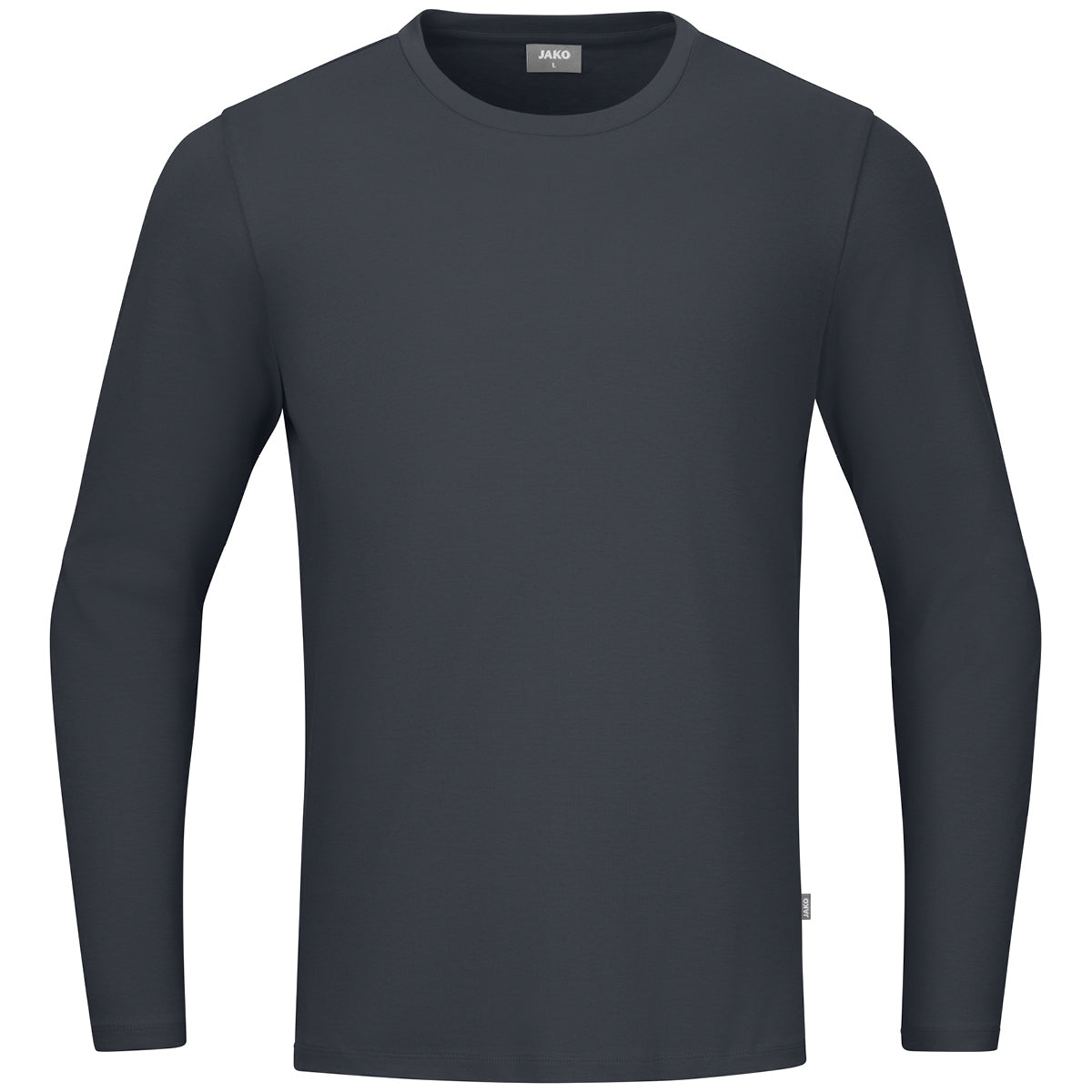 JAKO Longsleeve Organic - anthrazit (830)