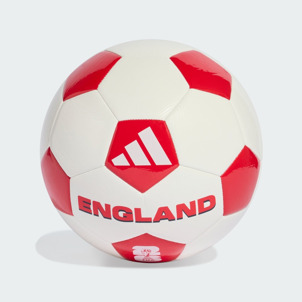 adidas ENGLAND CLUB OFFICIAL LICENSED PRODUCT FUSSBALL - Weiß - Rot