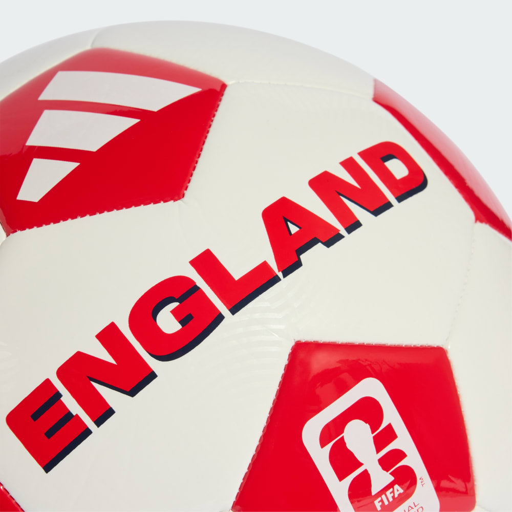 adidas ENGLAND CLUB OFFICIAL LICENSED PRODUCT FUSSBALL - Weiß - Rot