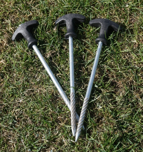 Erdnagel (mit Schlagkopf) - 20 cm