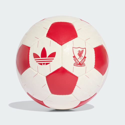 adidas FC Liverpool Auswärts Club Ball - Weiß - Rot
