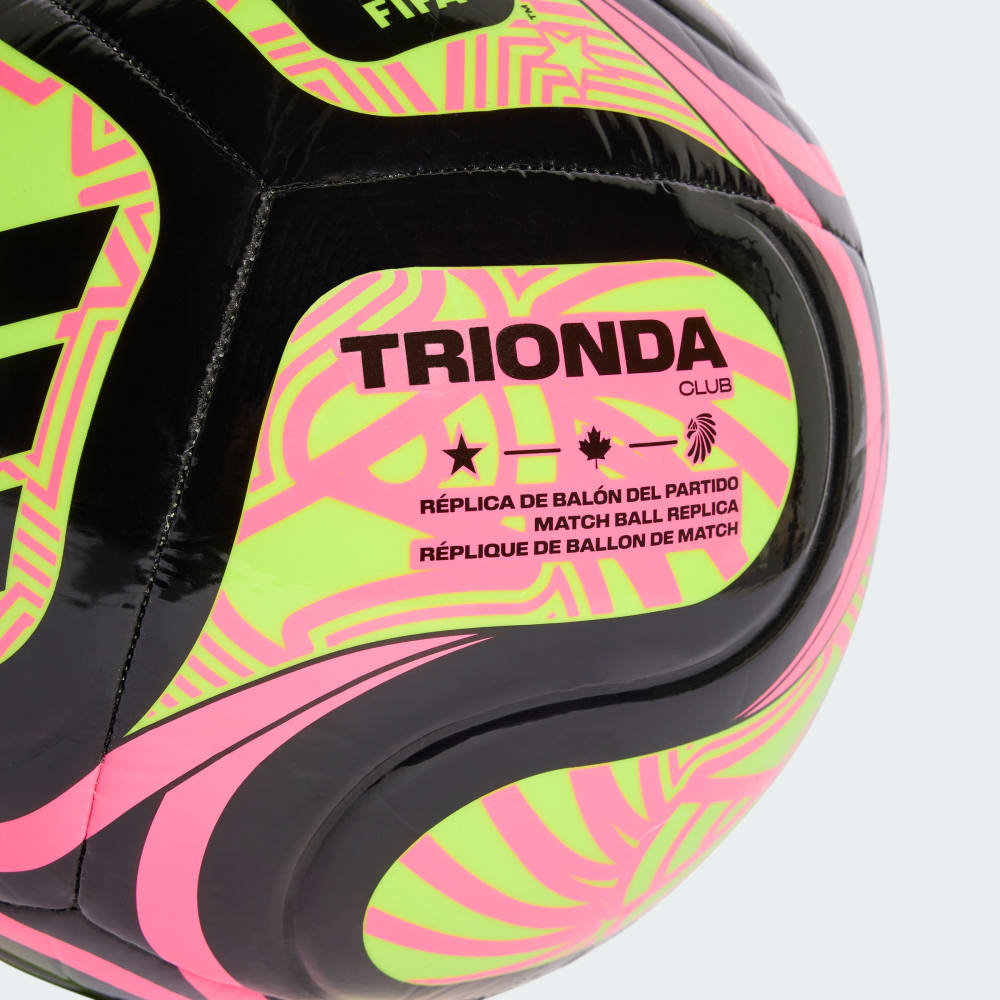 adidas FIFA Fussball-Weltmeisterschaft 26™ Trionda Club Ball - Schwarz - Gelb