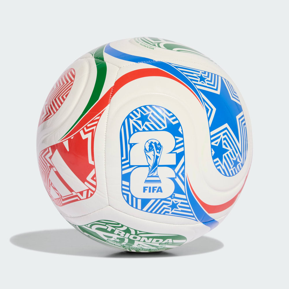 adidas FIFA Fussball-Weltmeisterschaft 26™ Trionda Club Ball - Weiß - Rot