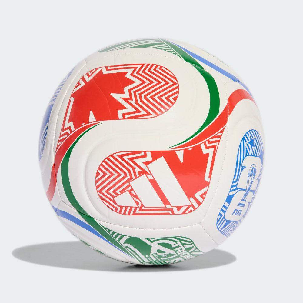 adidas FIFA Fussball-Weltmeisterschaft 26™ Trionda Club Ball - Weiß - Rot