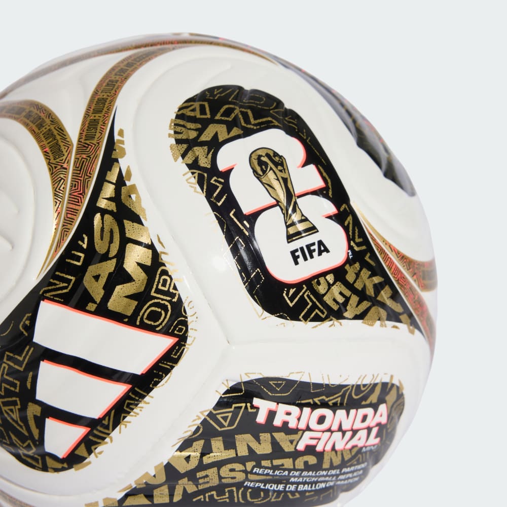 adidas FIFA Fussball-Weltmeisterschaft 26™ Trionda Finals Miniball - Weiß - Schwarz