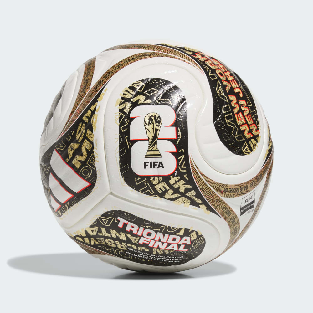 adidas FIFA Fussball-Weltmeisterschaft 26™ Trionda Finals Pro Ball - Weiß - Schwarz