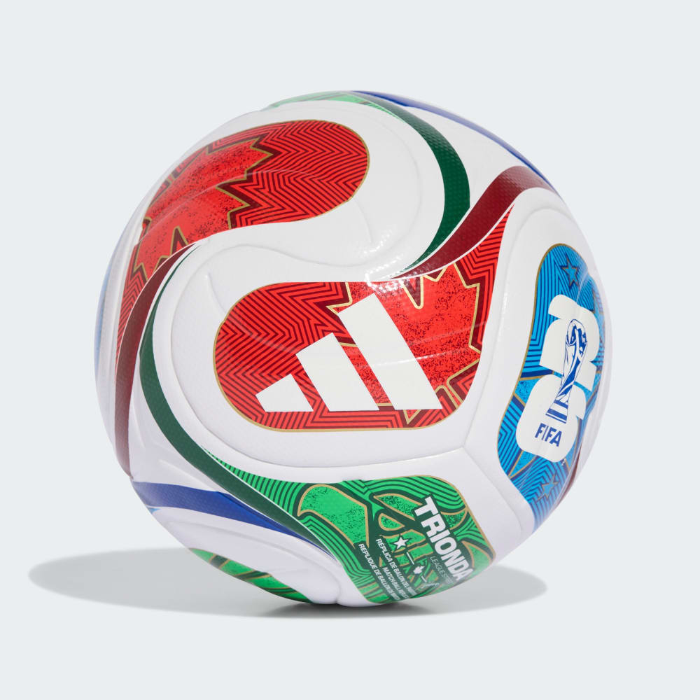 adidas FIFA Fussball-Weltmeisterschaft 26™ Trionda League Junior 350 Ball - Weiß - Blau