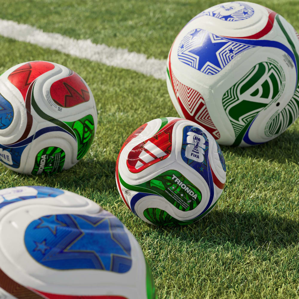 adidas FIFA Fussball-Weltmeisterschaft 26™ Trionda Miniball - Weiß - Blau
