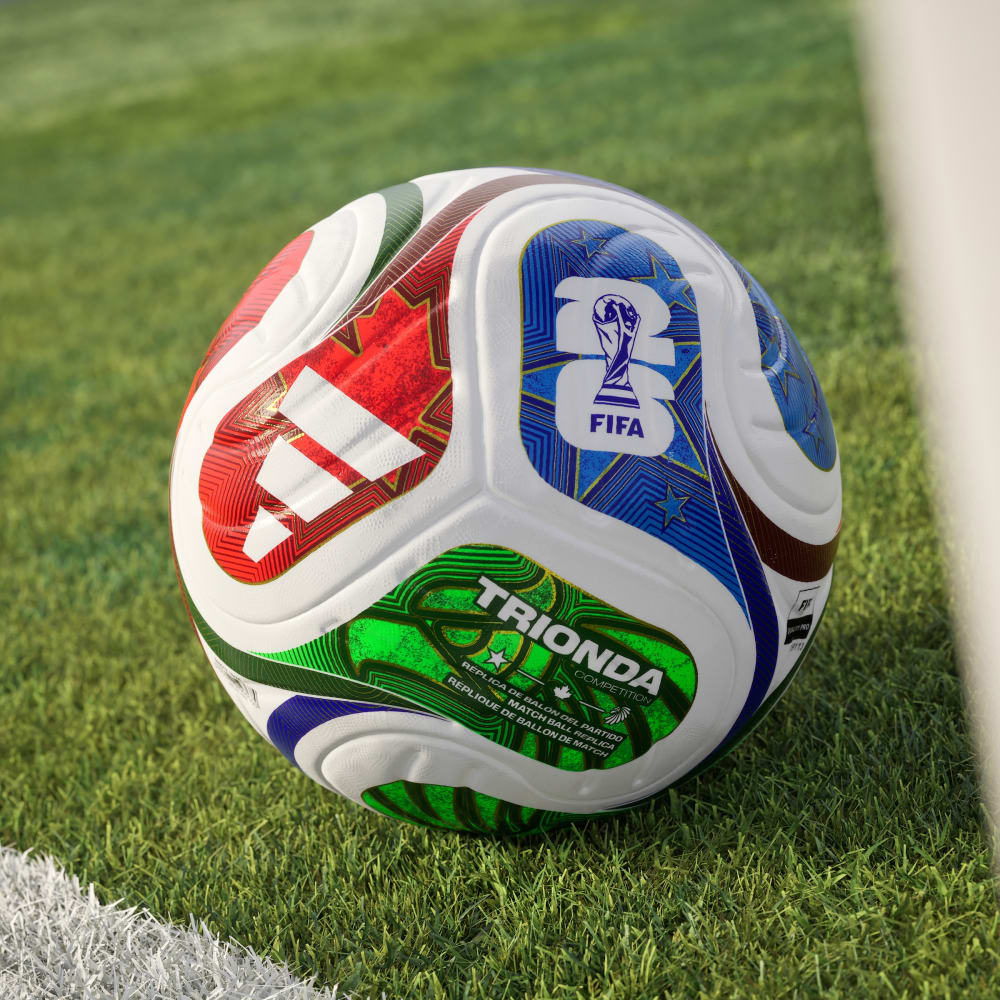 adidas FIFA Fussball-Weltmeisterschaft 26™ Trionda Spielball - Weiß - Blau