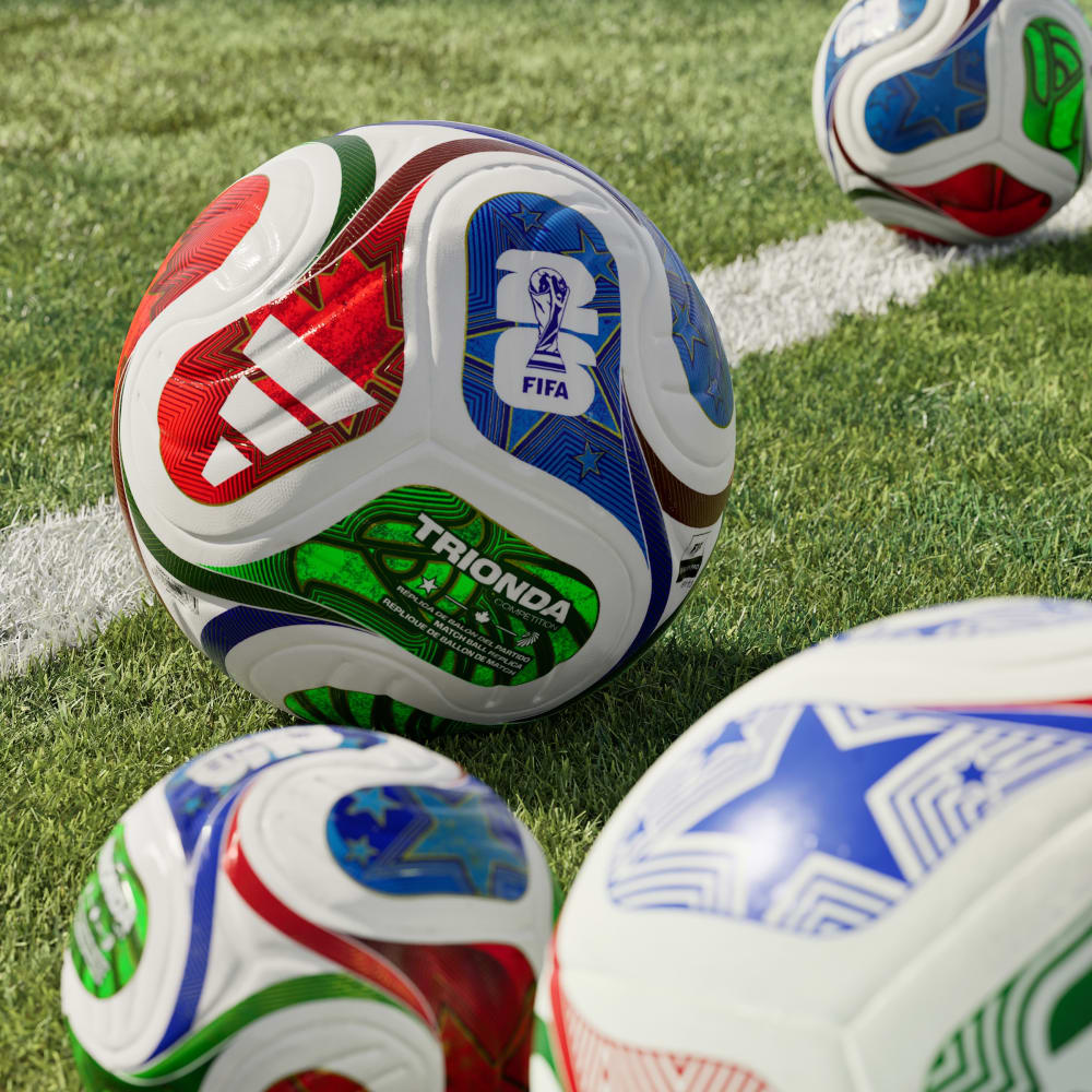 adidas FIFA Fussball-Weltmeisterschaft 26™ Trionda Spielball - Weiß - Blau