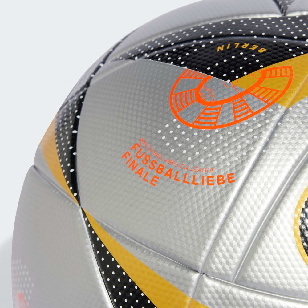 adidas Fussballliebe Finale League Ball - Silber - Gold