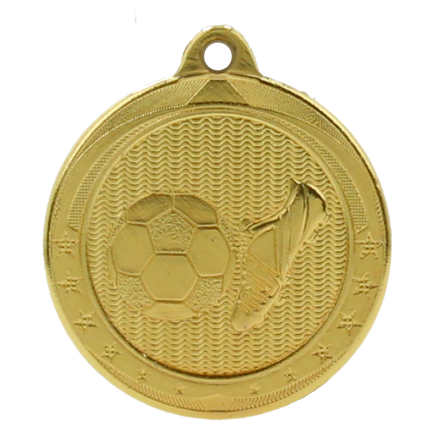 MEDAL 655 IMPRESS SOCCER BALL/SHOE IRON 40MM