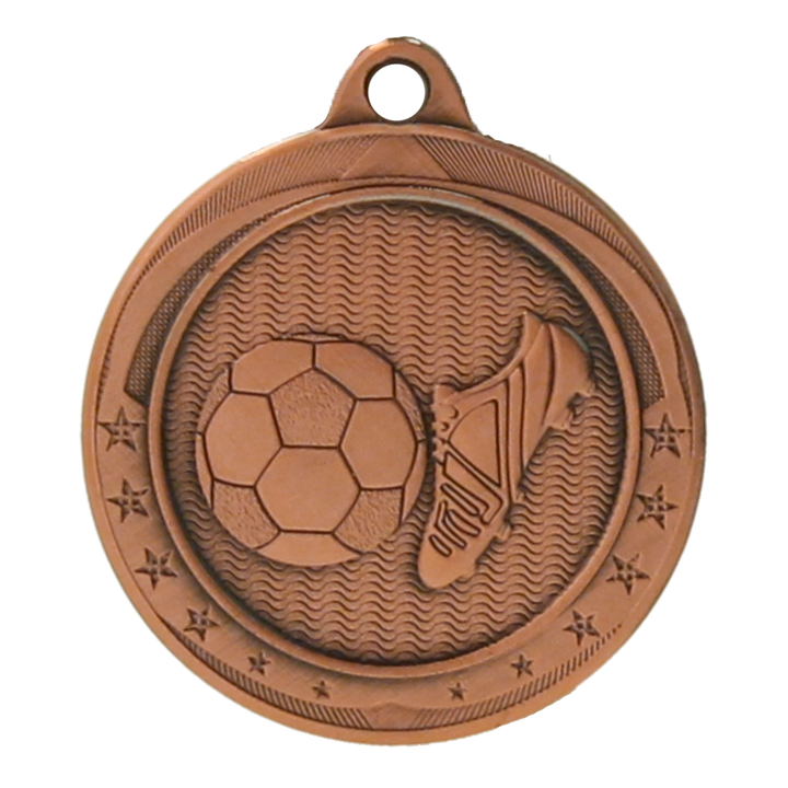 MEDAL 655 IMPRESS SOCCER BALL/SHOE IRON 40MM