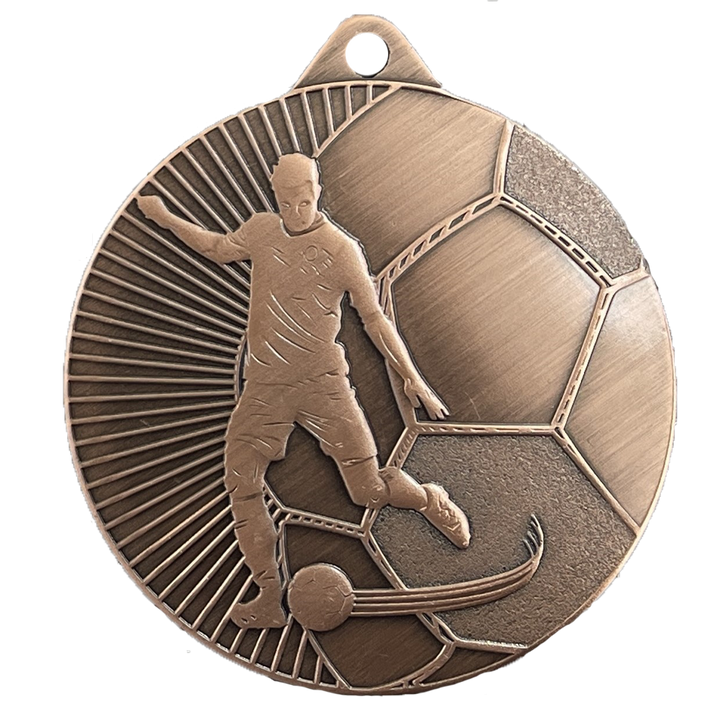 MEDAL 734 MEGA SOCCER IRON 70MM